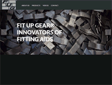 Tablet Screenshot of fitupgear.com